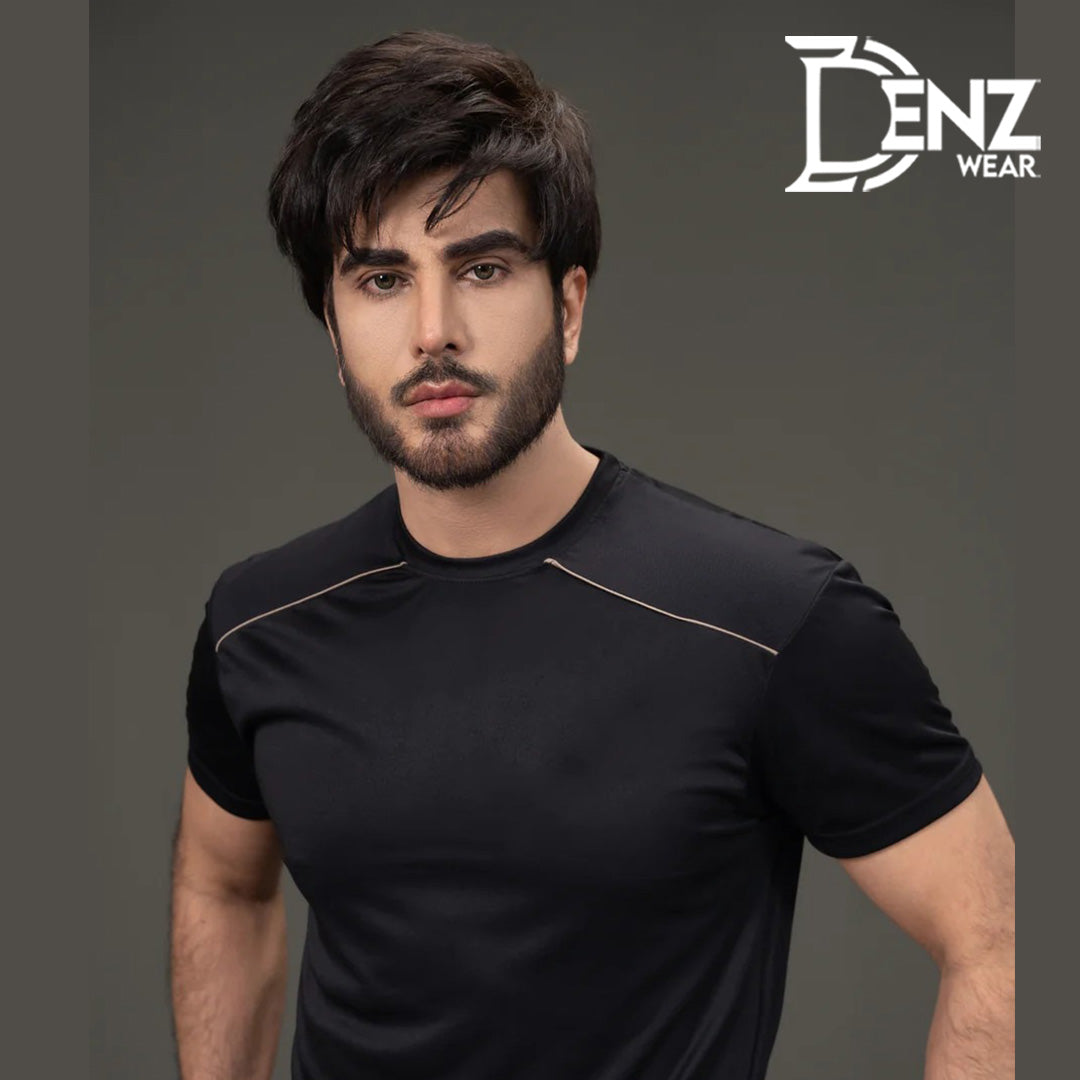 Black Shoulder Stripe Tracksuit For Men DW-25