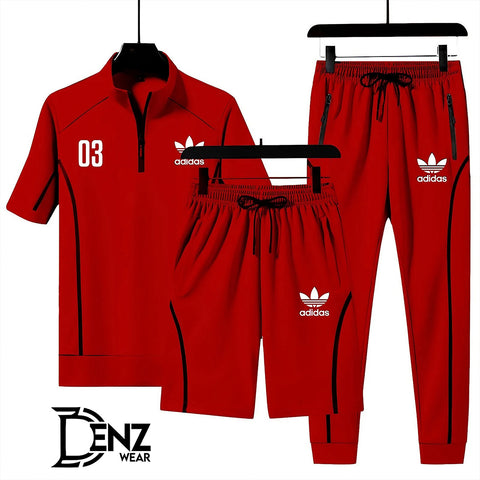 Men's Three Pieces Adi Tracksuit DW-50